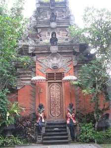 Entrance to the Palace in Ubud
