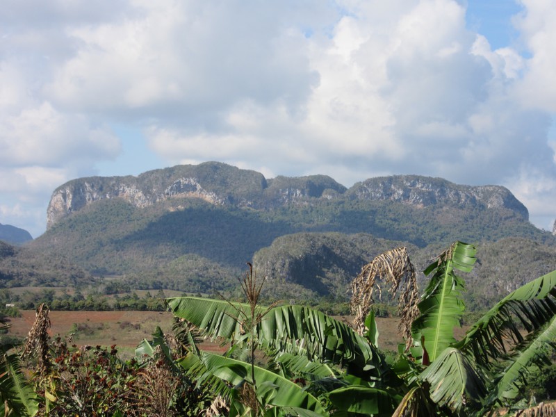 Mountain range in Vinales