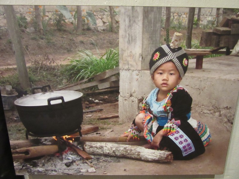 A photo of a tribal youngster