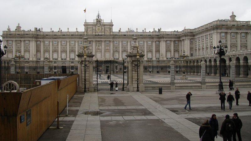 Palacio Real Courtyard