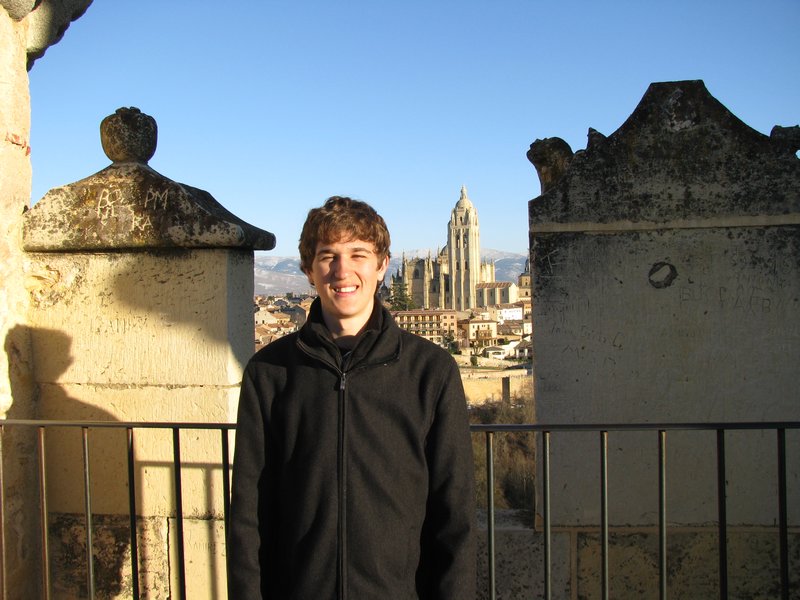 Me at the top of Alcázar