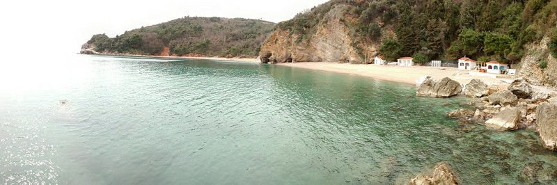 Secluded beaches