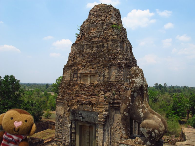 top of Pre Rup temple