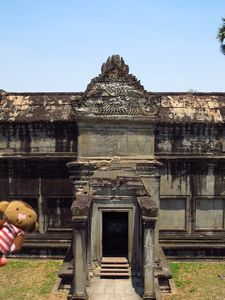 walking back into Angkor