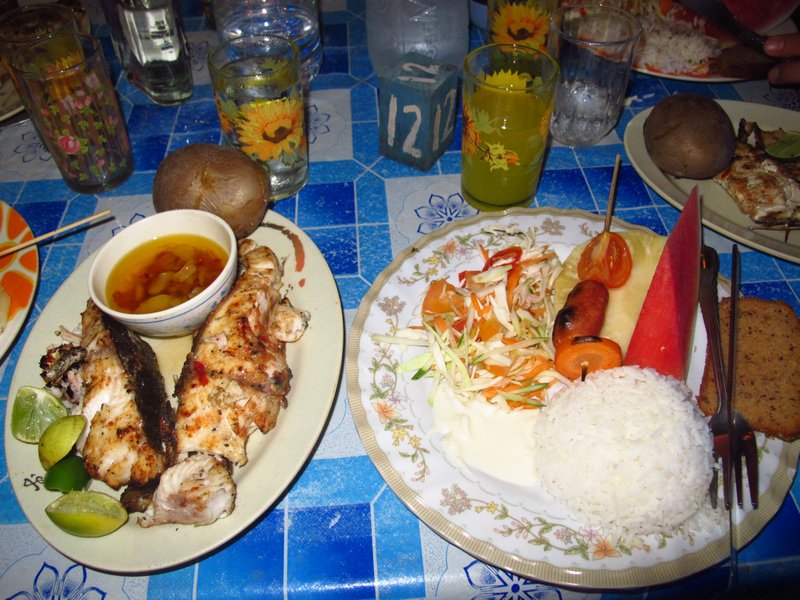 Delicious fish dinners on the islands