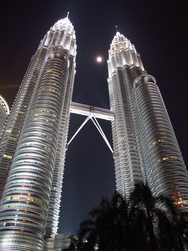 The Petronas Towers in Kuala Lumpur, my favorite building