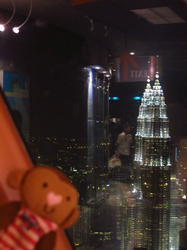Me with the Petronas Towers in KL