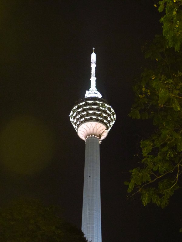 This is the sky tower in Kuala Lumpur