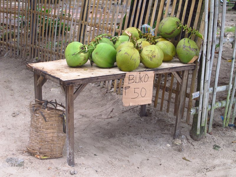 Coconut water for sale