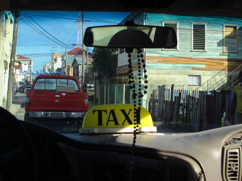 taxi in Belize