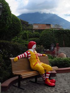 Ronald relaxing