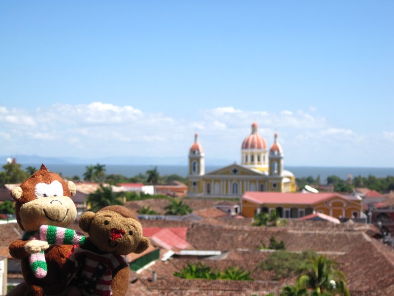 us in Granada, Nicaragua