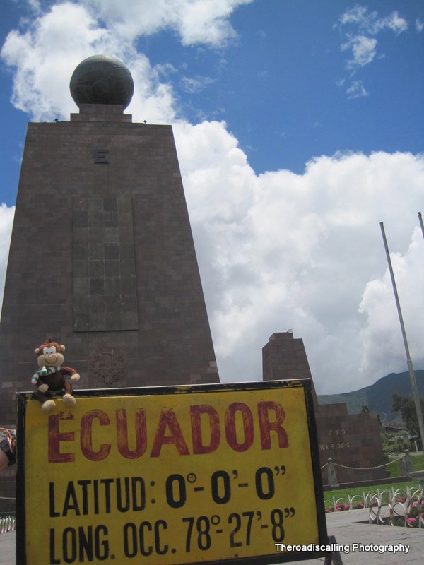 Showing off at the Equator!