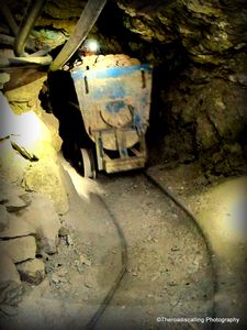 Inside the mine