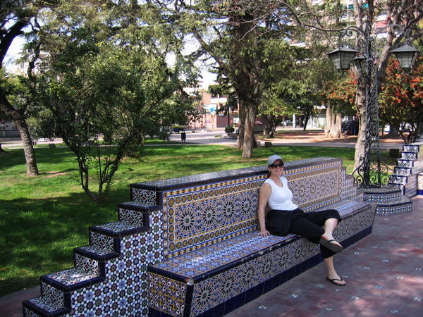 Plaza España in Mendoza