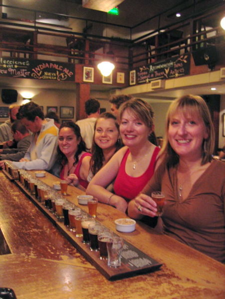 Line Them Up! Beer Tasting in Bariloche