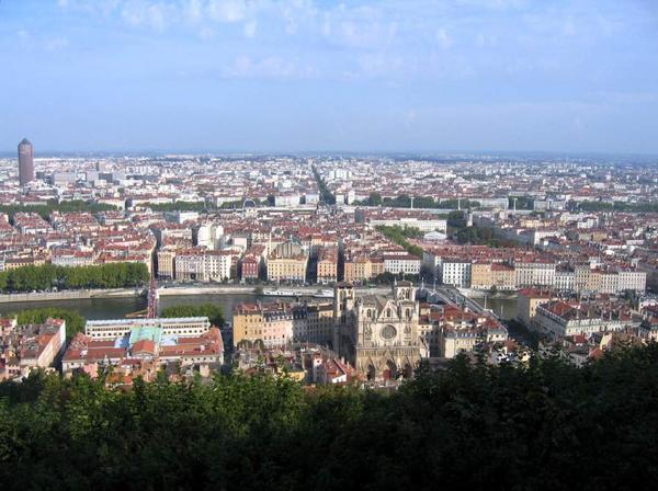 A View of Lyon from the Fourvière