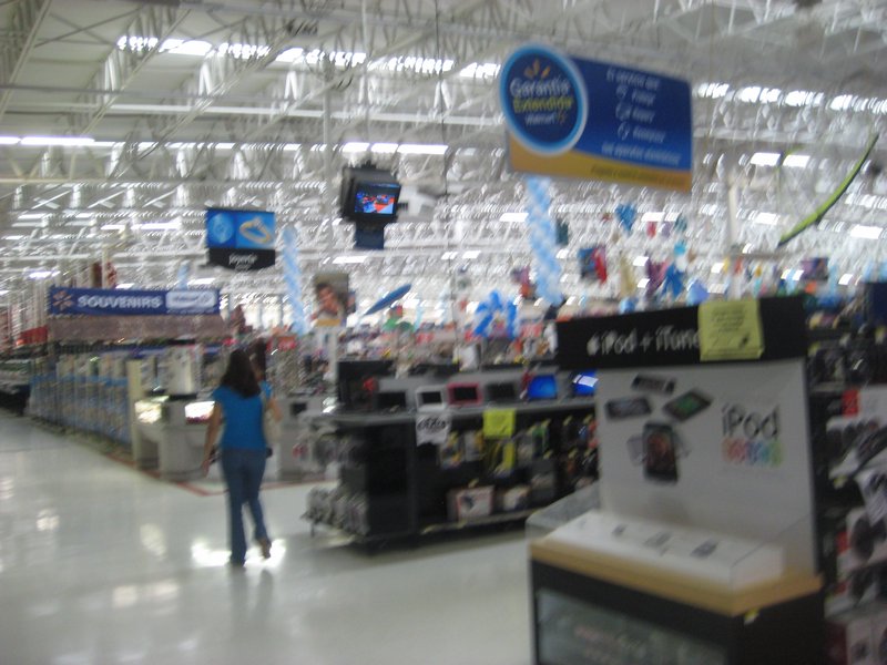 Inside Wal Mart