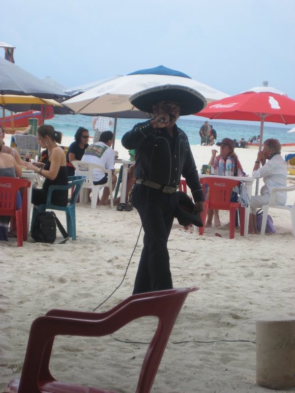 Our beach musician!