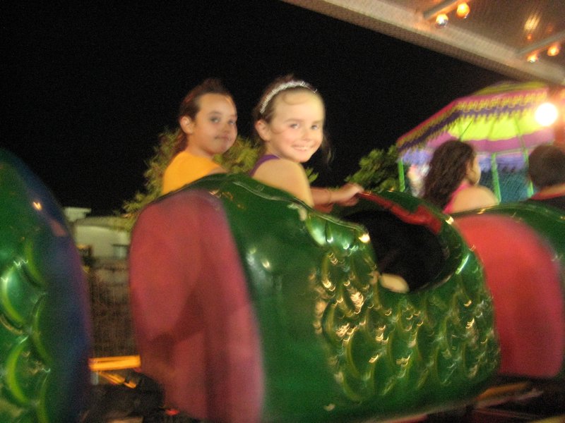 Ava & Rory on dragon ride
