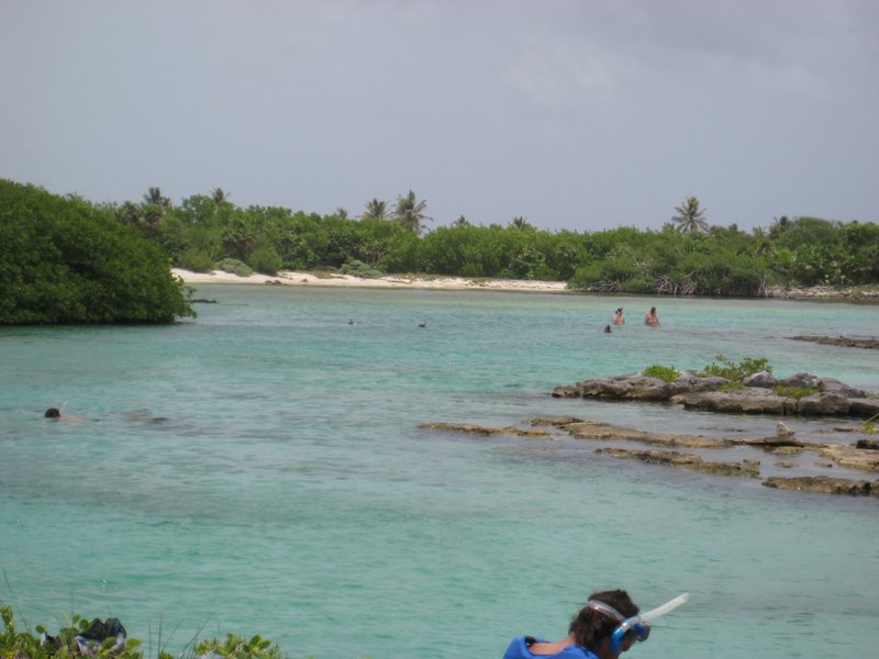 Lagoon island view