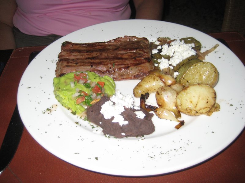 Arracherra steak & potoates