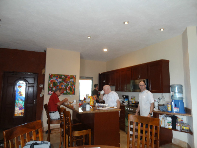 Guys in the kitchen
