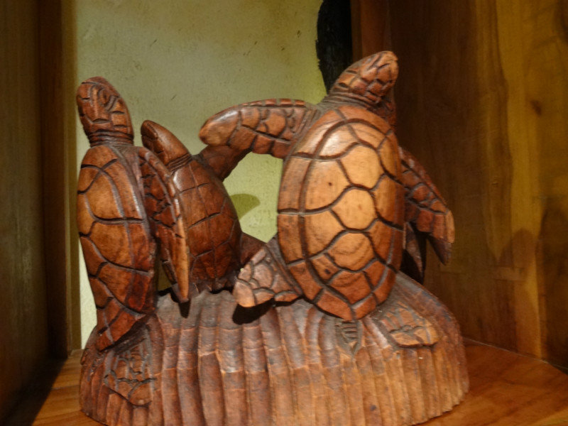 Turtle sculpure