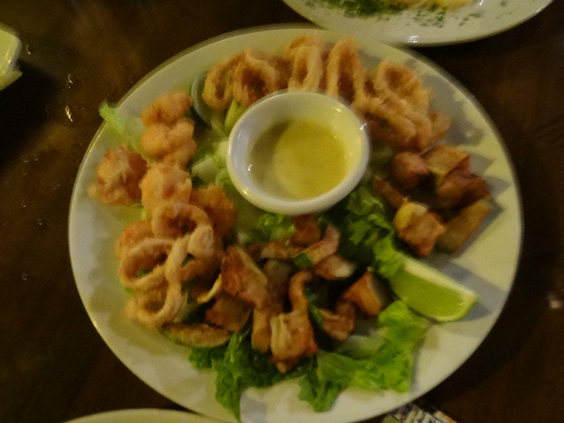 Calamari & shrimp
