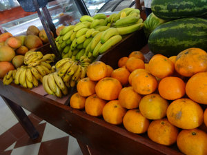 Fruit display at DAC