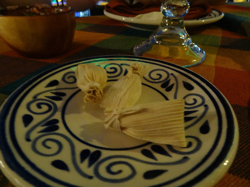 butter wrapped in corn husk