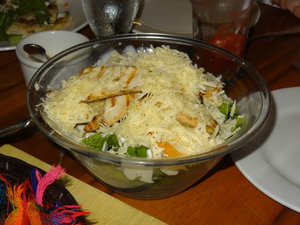 Grilled chicken Casesar Salad (amazing!)