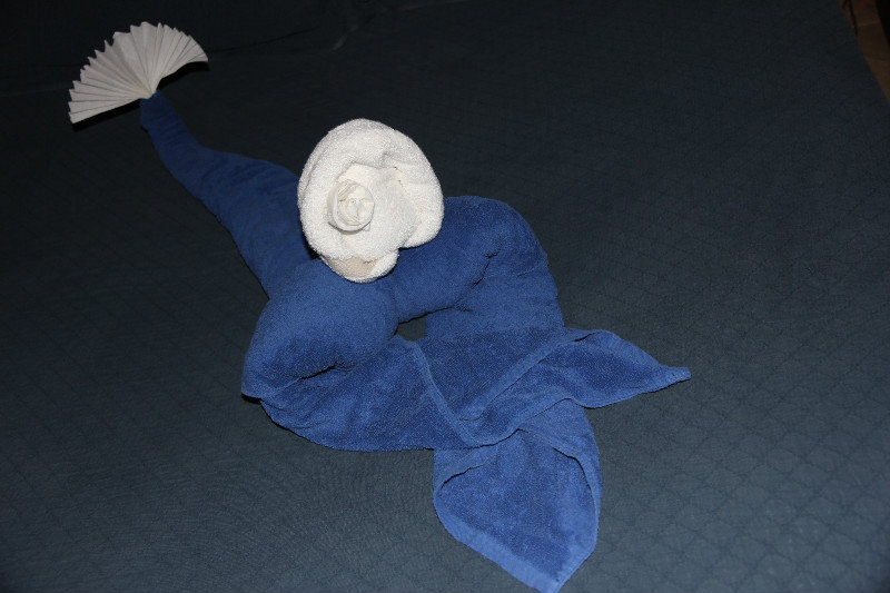 Mermaid towel