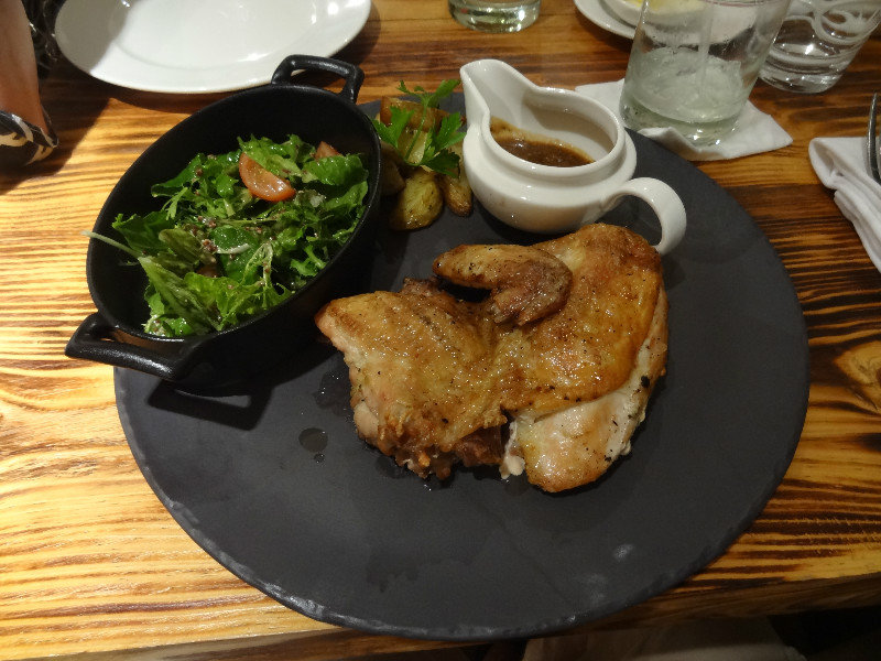 Grilled herbed chicken