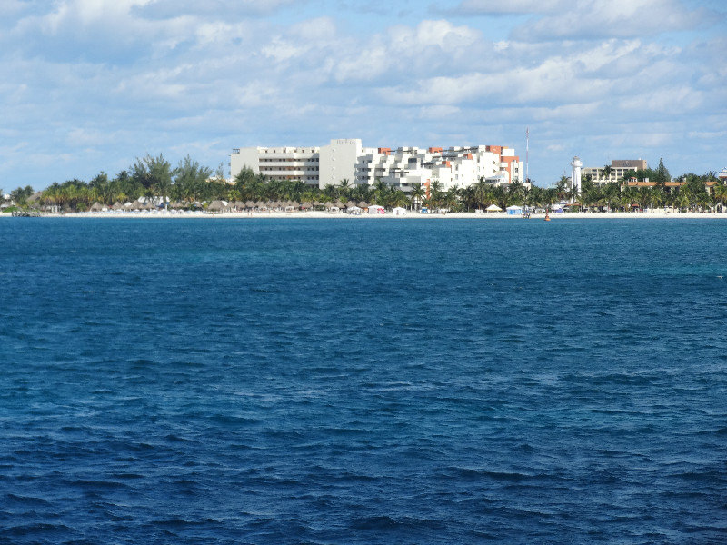 Isla Mujeres from the ferry