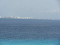 Cancun off in the distance