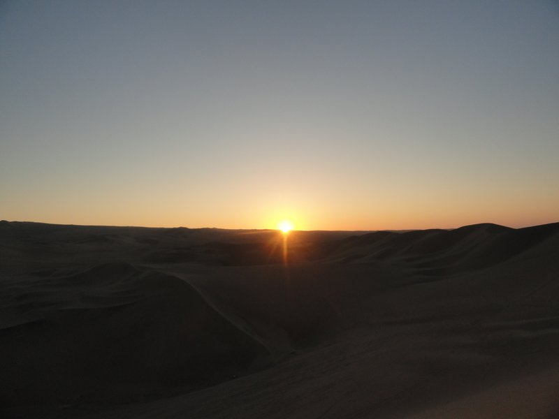 Sunset at Huacachina