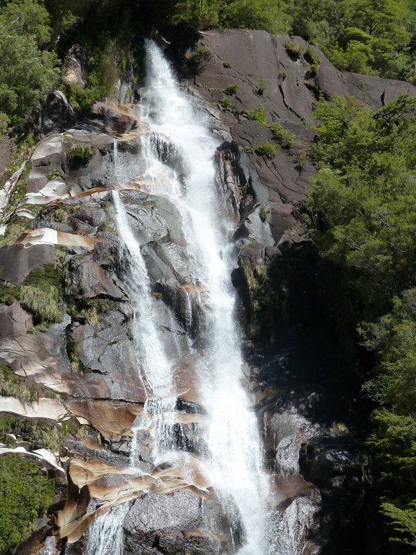 waterfall from our hike in la junta