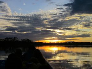 Sunrise on the Amazon