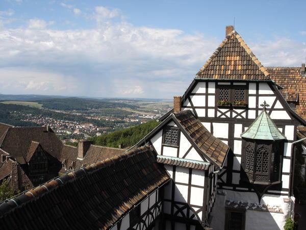 View from Wartburg Castle