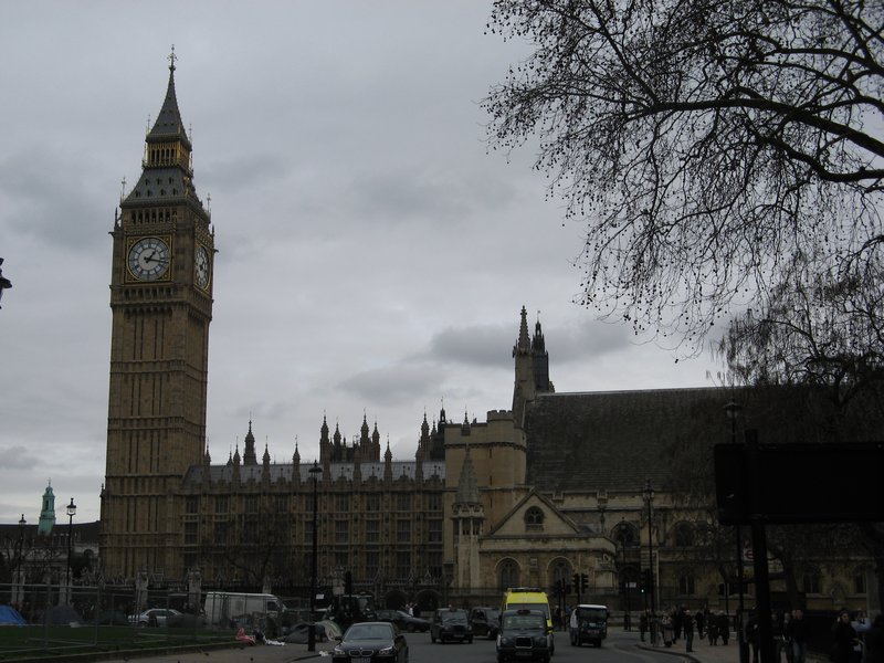 La "House of Parliament" et Big Ben