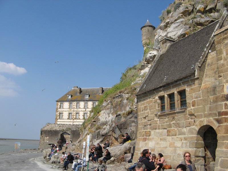 Falaise du Mont St-Michel