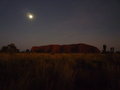 spln mesiaca na Uluru