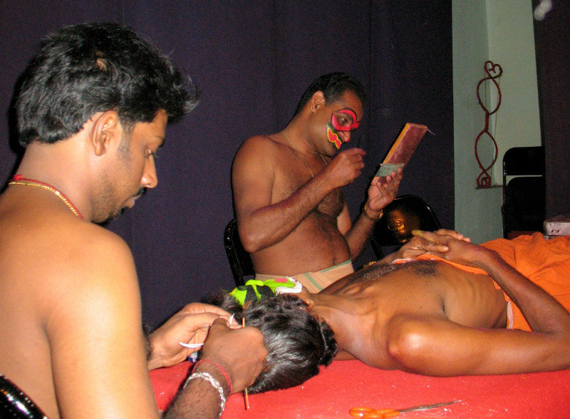 Maquillage de Kathakali