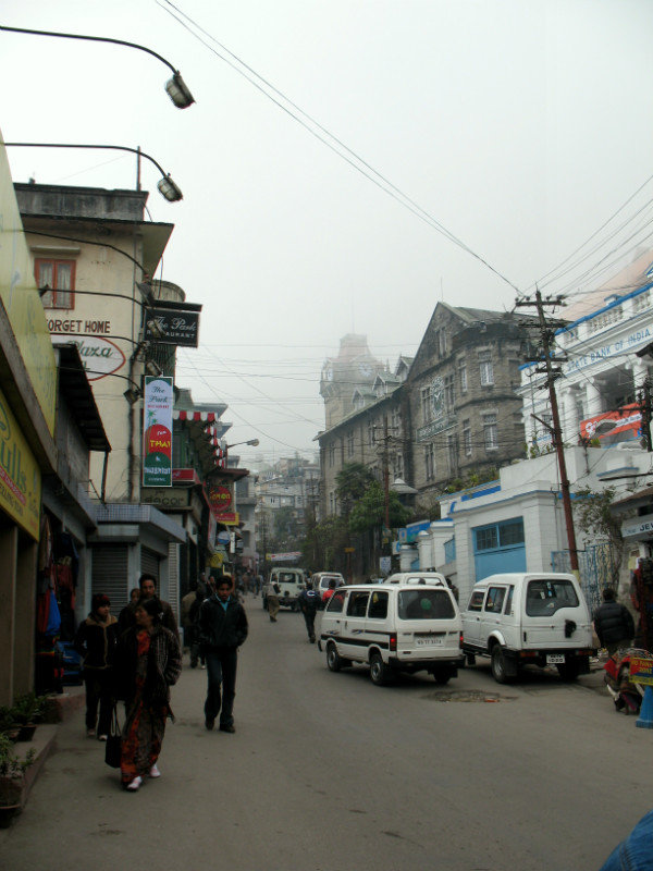 Rue à Darjeeling