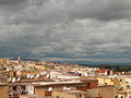 Ciel orageux sur Meknès