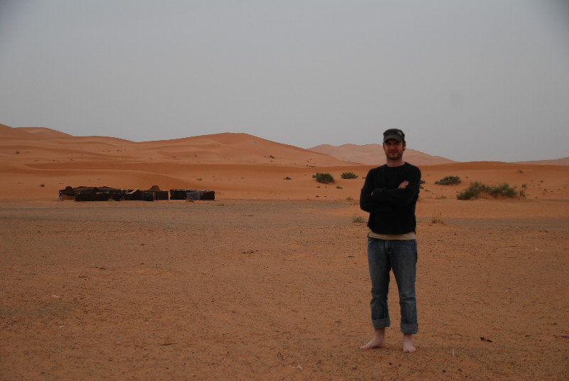 Moi dans les dunes