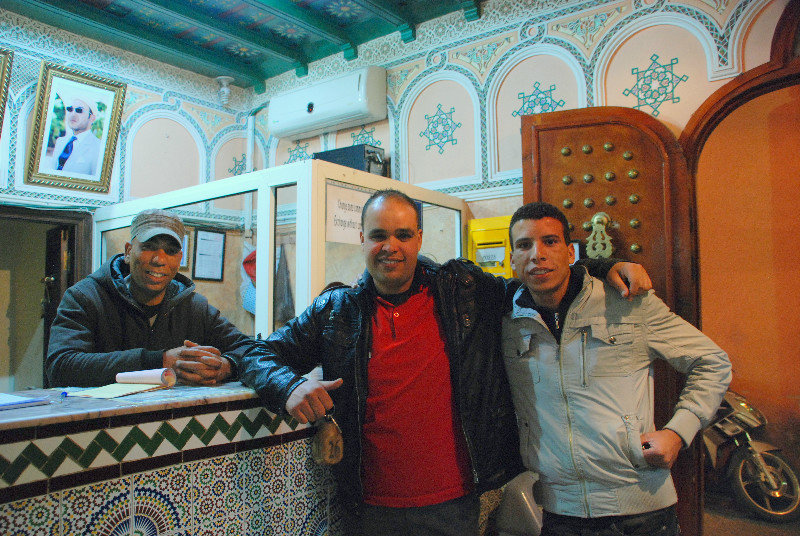 Amis de l'hôtel de Marrakech