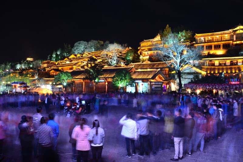 Dancing in Lijiang