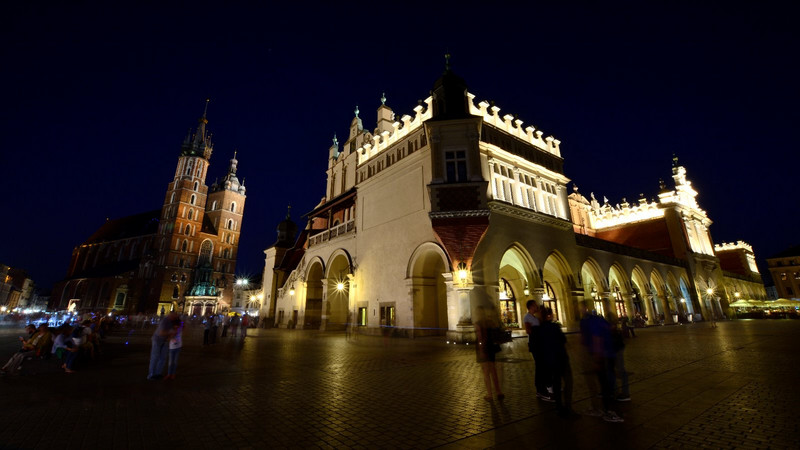 Place centrale de Cracovie